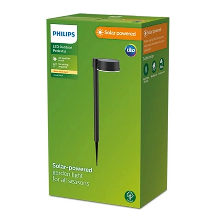 LED-Solarmastleuchte VYNCE 1.5W 2700K IP44 Dämmerungssensor PHILIPS