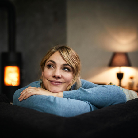 5x LED GU10 Unterputzmontage Fest Aluminium Rund Weiß Peridot Philips