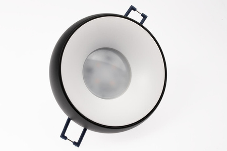 Einbaustrahler GU10, Einbauspot HALOGEN Runde Schwarz COLOSEUM LUMILED