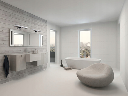 LED-Badezimmerwandleuchte ASTEN 8W 4000K 590lm 40cm IP44 Lampe über dem Spiegel KANLUX