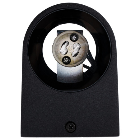 Wandleuchte Außen 2x GU10, Garten-Wandleuchte Schwarz ALLIUM LUMILED