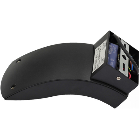 Wandleuchte Außen 10W, Garten-Wandleuchte IP54 840lm 4000K Schwarz DORADO LUMILED