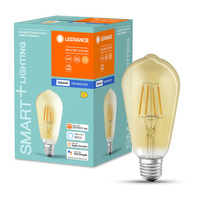 Edison E27 ST64 LED Lampen 6 W 680 lm 2400 K warmes Filament LEDVANCE SMART+ Bluetooth dimmbar