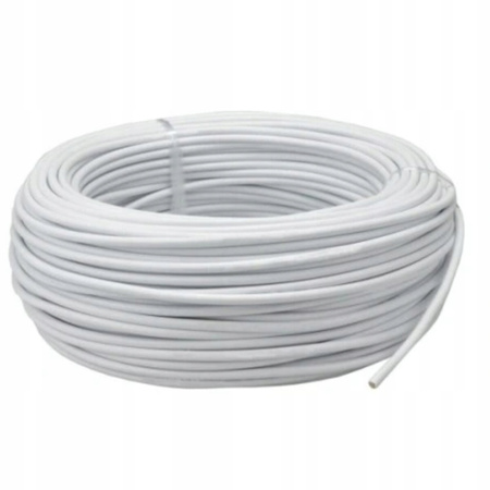 Drahtkabel OWY H05VV-F 300/500V 5x4mm Weiß 1m ELEKTROKABEL