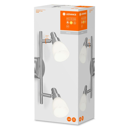 LED-Panel bündig montiert Spot-Leuchte 3.8W 400lm 3000K Warm Grey Downlight Slim Ledvance