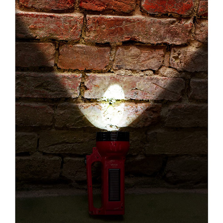 Wiederaufladbare 2-in-1-Taschenlampe 400 lm Seitenlicht und Solaraufladung VA0123 VAYOX