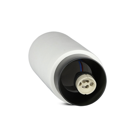 Spot-Deckenleuchte GU10 rund weiß/schwarz VT-865 V-TAC – 5 Jahre Garantie