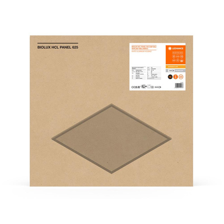 LED-Panel Büroleuchte Deckenleuchte 40W 4600lm 2700K - 6500K CCT Dimmbar Flush Mount Weiß 62x62cm UGR19 Biolux Hcl Ledvance