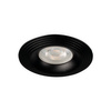 Deckeneinbauleuchte LIGLO DSO GU10/GU5.3 Rund Mattschwarz KANLUX