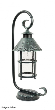 Außenstehende Gartenleuchte POST Toledo K 4011/1/R E27 54cm Su-Ma