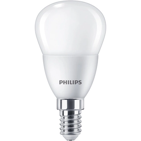 LED-Lampe E14 Ball P45 4.9W = 40W 470lm 4000K Neutral Essential Philips