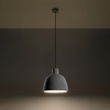 DAMASO E27 Loft Pendelleuchte Grau SOLLUX