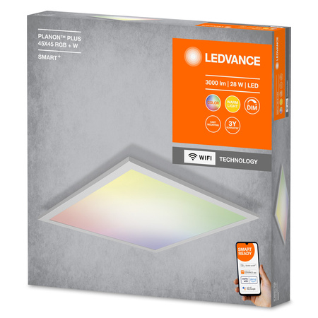 LED-Panel 28W RGB SMART+ WIFI PLANON PLUS 450X450 LEDVANCE