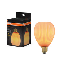 LED-Lampe E27 Oval 3.5W 300lm 2700K Warm Dekorativ Orange Osram