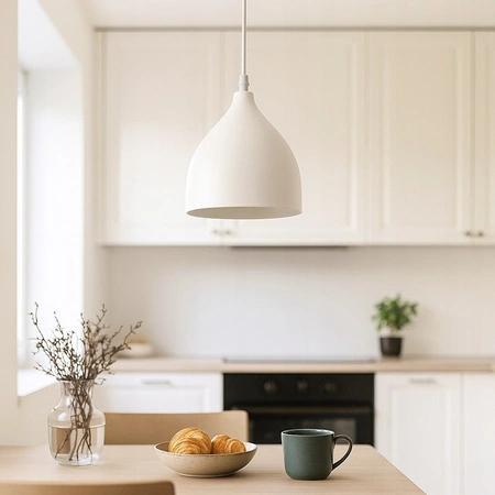 Masterled E27 Weiß Como Hängelampe