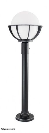 Außenstehende Gartenleuchte POST Balls mit Korb 250 K 5002/2/KPO 250 E27 90 cm Su-Ma