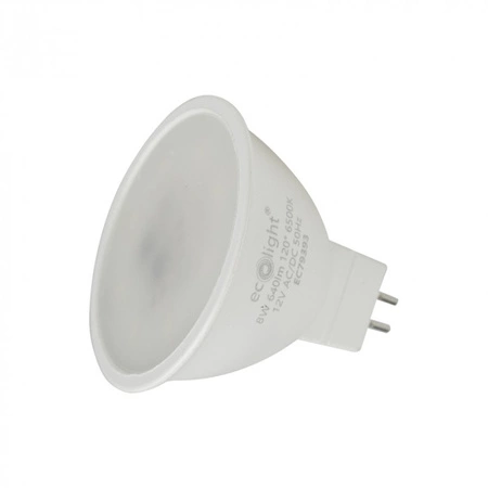 LED-Reflektor MR16 GU5.3 8W 640lm 6500K kaltweiß 12V Ecolight