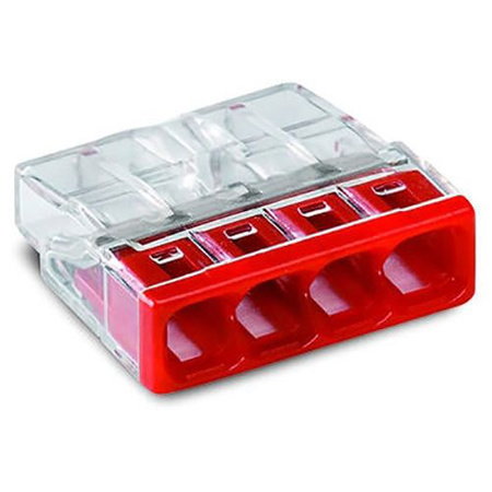 Schnellverbinder WAGO Installationsverbinder Set à 100 Stück - 20x2273-202 2X2,5MM + 30x203 3X2,5MM + 30x204 4X2,5MM + 20x205 5X2,5M