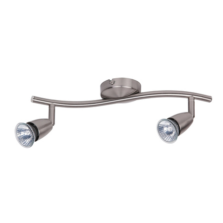 Deckenleuchte Halogenstrahler Reflektor 2x GU10 Chrom Classic Norman 5992 Rabalux
