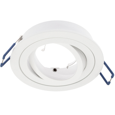 HALOGEN Einbaustrahler Tuba Spot, beweglich GU10 Rund Weiß 20mm MIDI + LED GU10 6W 3000K LUMILED