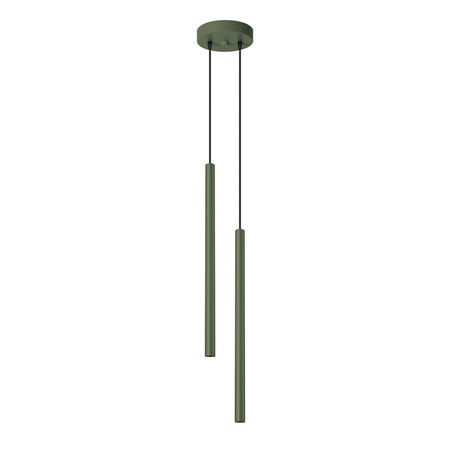 Decke Hängelampe Tuba Spot 2x G9 Olive Pastelo Ocean Green SL.1519 Sollux