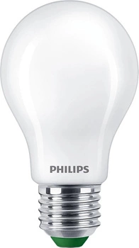 E27 A60 LED Lampen 4 W = 60 W, 840 lm, 4000 K, neutrales Filament, milchig, PHILIPS, ultraeffizient