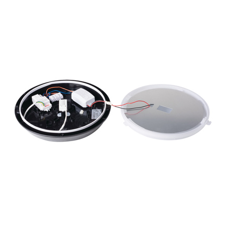 Plafond Deckenleuchte LED Mikrowelle Bewegungssensor DABA PRO 26W 2800lm 4000K IP65 Weiß KANLUX