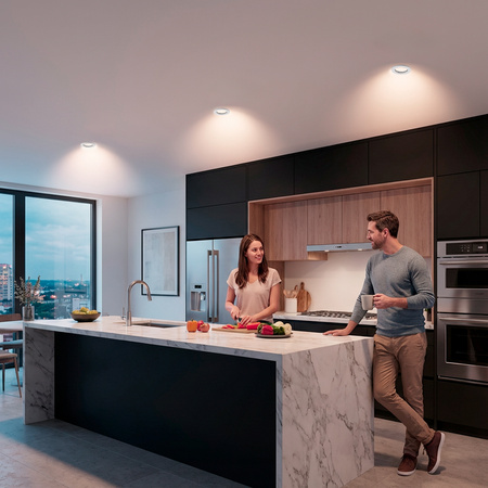 Einbaustrahler GU10, MR16 Einbauspot HALOGEN Runde Fest Weiß Blech ARDALI LUMILED