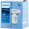 LED Leuchtmittel GU10 2,7W = 25W 215lm 2700K Warm 36° PHILIPS