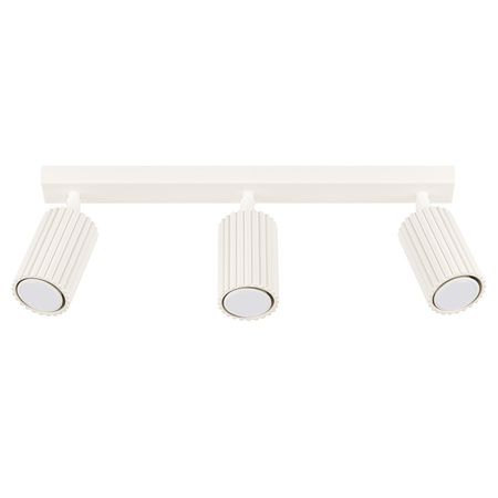 Tuba Spot Reflektor Deckenleuchte 3x GU10 Beige Carbon Deep Space SL.1600 Sollux