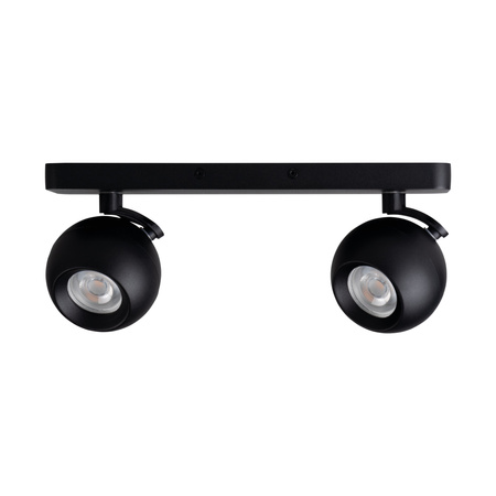 GALOBA 2x GU10 PAR16 Schwarz KANLUX Wand-/Deckenleuchte Bandleuchte