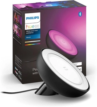 BLOOM LED-Schreibtischlampe Schwarz EU/UK 6W CCT RGB PHILIPS HUE Bluetooth Zigbee