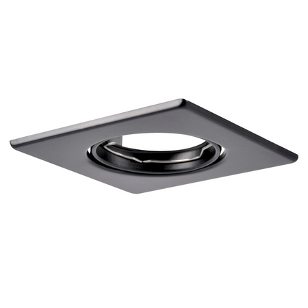 BEWEGLICHE Deckenleuchte OPIN GOLDLUX (Polux) QUADRATISCH SCHWARZER STAHL