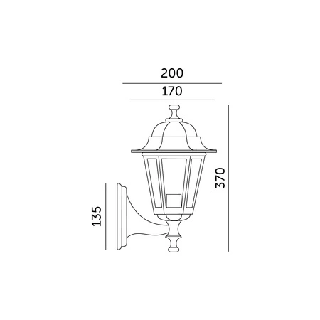 Außen E27 Außenwandleuchte IP54 Weiß LO4101 Kobi