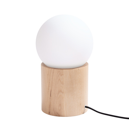 BOOMO G9 Nachttischlampe aus Holz Modern SOLLUX