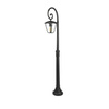 Gartenlampe Laterne E27 Single 136CM Schwarz VT-737 V-TAC