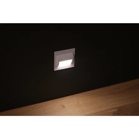 Ziko LED-Treppenleuchte weiß 1,5W 4000K Neutral KM LUMILED
