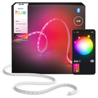 LED-Streifen 3m 29W 2900lm IP20 Weiß und Farbe Ambiance RGB + TW Weiß Smart SMART Zigbee Bluetooth Flux Strip Ultra-Bright Philips HUE
