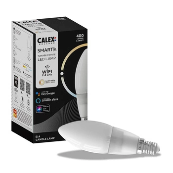 E14 SMART WiFi LED-Kerzenlampe 4,5W 400lm TUYA Filament CALEX