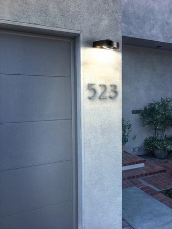 Gartenlampe LED Elevation Wandleuchte 6,7W IP44 SMART+ WiFi CCT Dimmbare runde Wandleuchte LEDVANCE