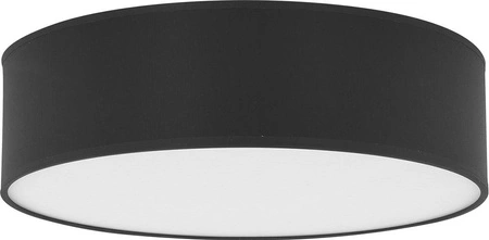 Deckenleuchte Deckenaufbauleuchten RONDO BLACK Runde Leuchte 61cm 15W 4xE27 1587 TK Lighting