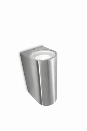 NIGHTINGALE 2x GU10 IP44 Up-Down Inox PHILIPS LED Gartenleuchte