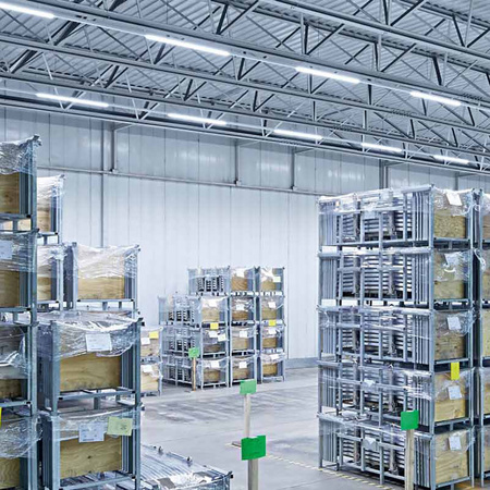 Hermetische Feuchtraumleuchte LED 2x T8, G13 Leuchte IP65 60cm+LED-Leuchtstofflampen 9W 6500K LUMILED