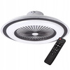 PLAFON LED RODOS FAN Deckenleuchte 72W 2700K-6500K schwarz + Fernbedienung