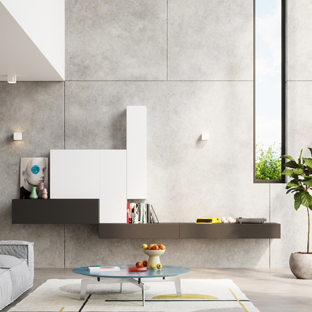 Anbauleuchte PIXAR G9 Cube Weiß SOLLUX