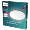 Plafond LED-Anbauleuchte WAWEL 20W CCT Dimmbar 38cm Weiß Rund PHILIPS