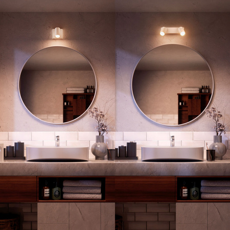 Reflektor-Deckenleuchte 3x GU10 IP44 Weiß Kosipo Philips