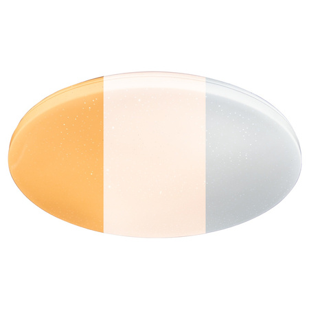 LED-Badezimmer Deckenleuchte 72W 3000-6500K Weiß Rund Diamant 57cm + Fernbedienung