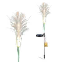 LED-Solar-Gartenlampe Fahrende Stehende Ornamente IP44 Graslicht für draußen