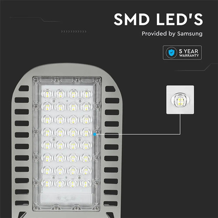 Straßenlaterne LED 50W 6850K SAMSUNG CHIP VT-54ST V-TAC